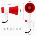 Magicvoice 619U 50 Watt Şarj Edilebilir El Megafonu Bluetooth ve Ses Kayıt Destekli