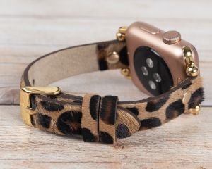 Apple Watch Uyumlu Deri Kordon 38-40-41mm GT LEO1N