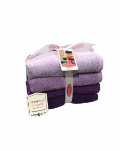 Hobby Rainbow 4´lü Havlu Seti Lila