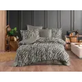 Hobby Çift Kişilik Poplin Nevresim Tamara Antrasit