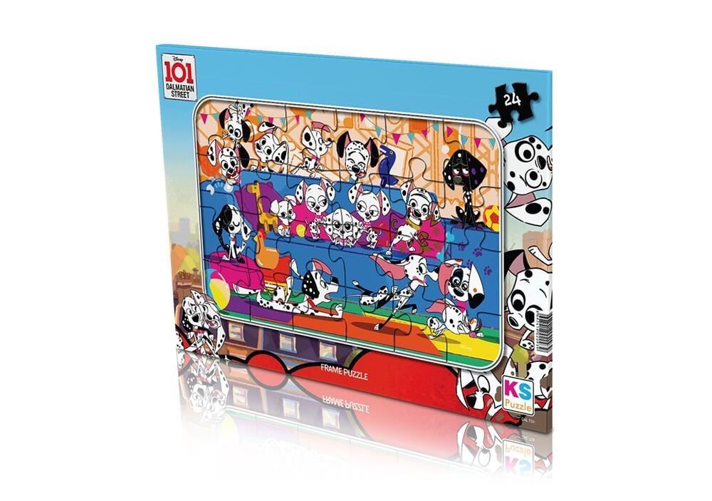 Ks Games 24 Parça Dalmation Frame Puzzle