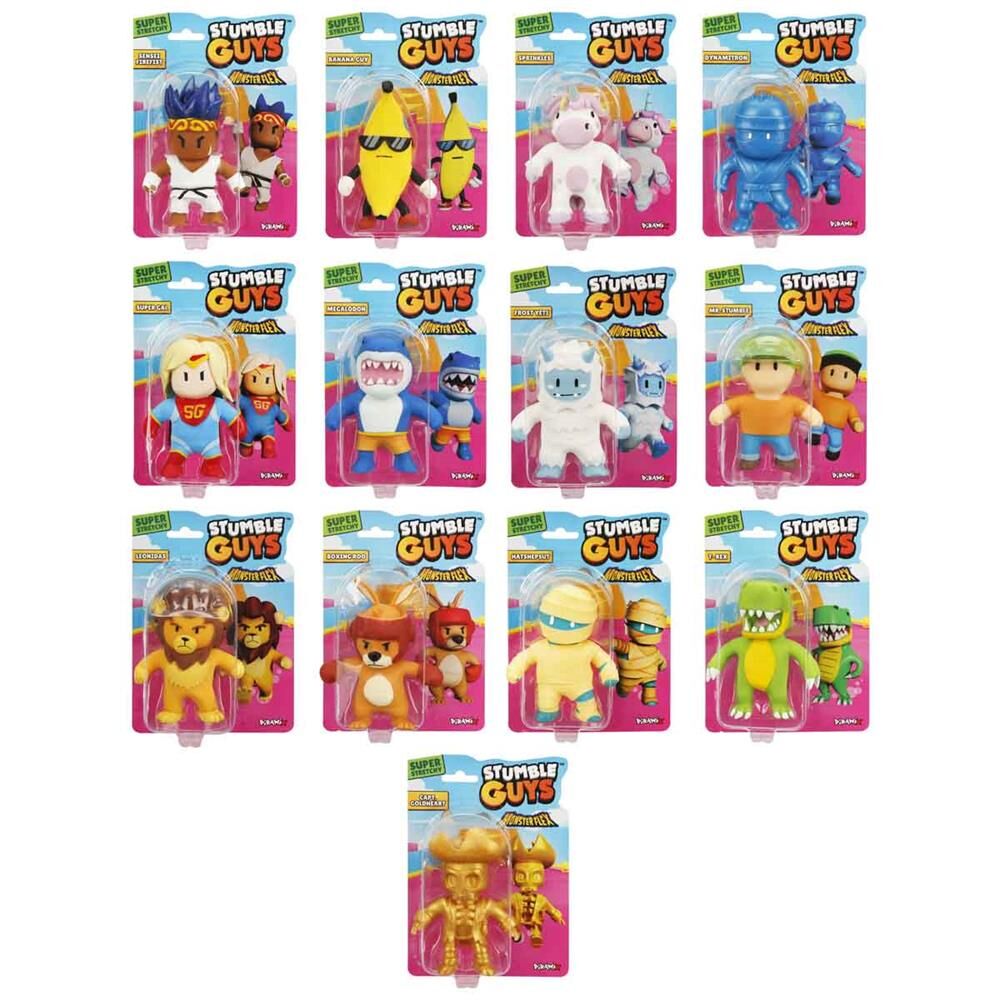 STRECH M.FLEX STUMBLE GUYS 12CM - 1 Adet Stokta Olan Gönderilir