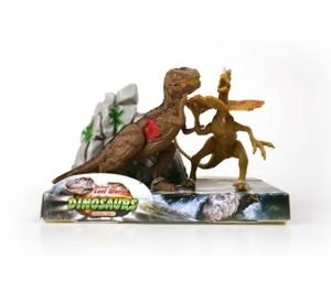 İkili Model Dinozor Figür T-Rex-Dilophosaurus