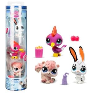 0621 Littlest Pet Shop Minişler 3’lü Figür Seti S2 - 1  Adet Stokta Olan Gönderilir