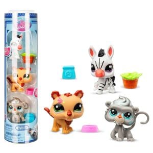0621 Littlest Pet Shop Minişler 3’lü Figür Seti S2 - 1  Adet Stokta Olan Gönderilir