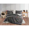 Hobby Çift Kişilik Poplin Nevresim Clarice Gri