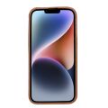Apple iPhone 15 Uyumlu Deri Arka Kapak ROCK RST2E