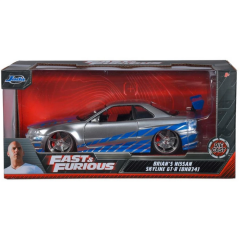 Hızlı & Öfkeli 2002 Nissan Skyline Model Aracı SMB-9397158314R00