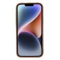 Apple iPhone 15 Plus Uyumlu Deri Arka Kapak ROCK RST2E