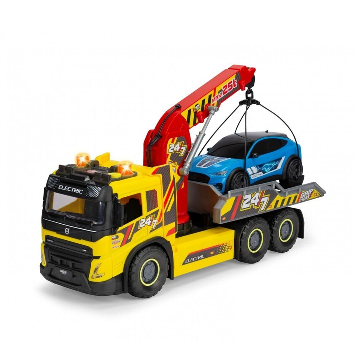 203749039 Giant Tow Truck

Volvo FMX freewheel light sound manual crane and