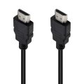 PowerMaster PM-31396 Plastik Düz Siyah 50 cm Poşetli HDMI Kablo