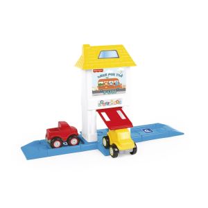 1824 Fisher Price Roadway Set With House&Gate