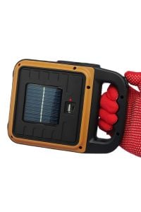 Ürün Gezegeni® Taşınabilir 4 Farklı Fonksiyonlu Güneş Enerjili ve USB ile Şarj Olabilen Portatif Led Işıldak HS-8020