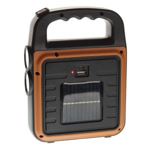 Ürün Gezegeni® Taşınabilir 4 Farklı Fonksiyonlu Güneş Enerjili ve USB ile Şarj Olabilen Portatif Led Işıldak HS-8020