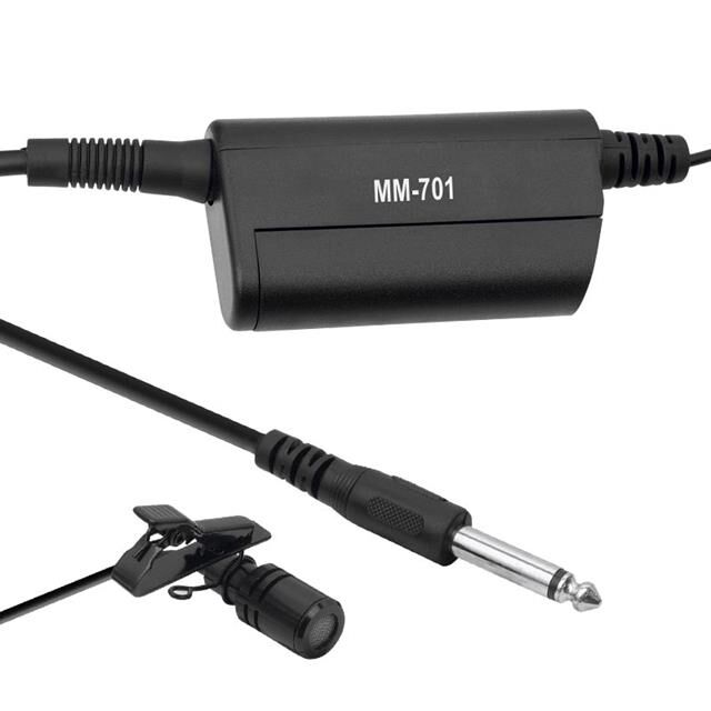 Magicvoice MM-701 Kablolu 600 Ohm Yaka Mikrofonu