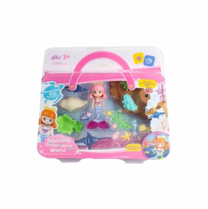 Pembe Saçlı Denizkızı Maylla Resif Mini Oyun Seti