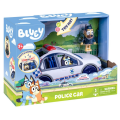 Bluey Sesli ve Işıklı 1 Figürlü Polis Arabası