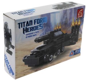 Ausini 90 Parça Titan Polis Lazer Panzer 25521-1