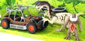 Dinozor Avcısı Buggyli  Oyun Seti