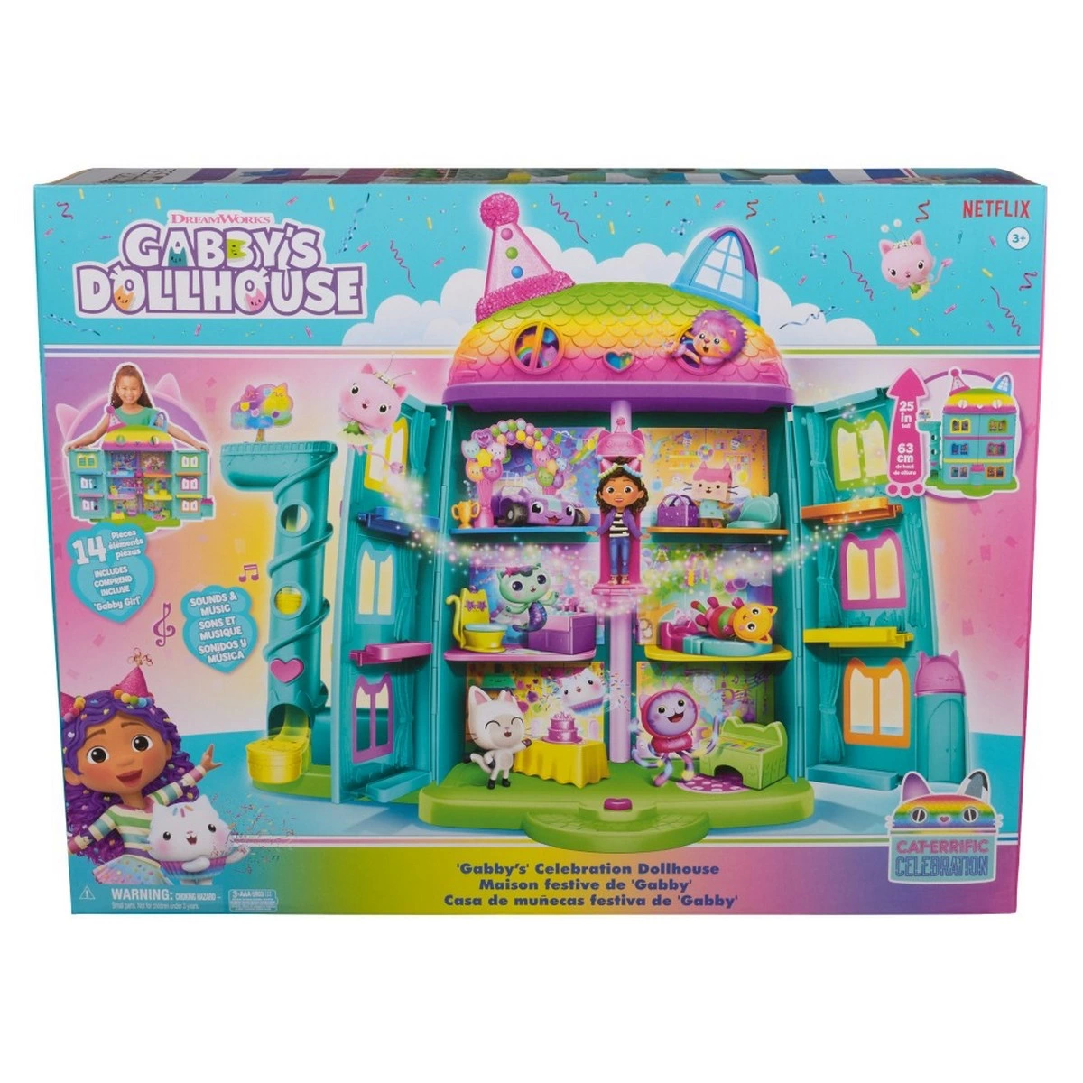 Gabby's Dollhouse Muhteşem Bebek Ev - SPM-6070742