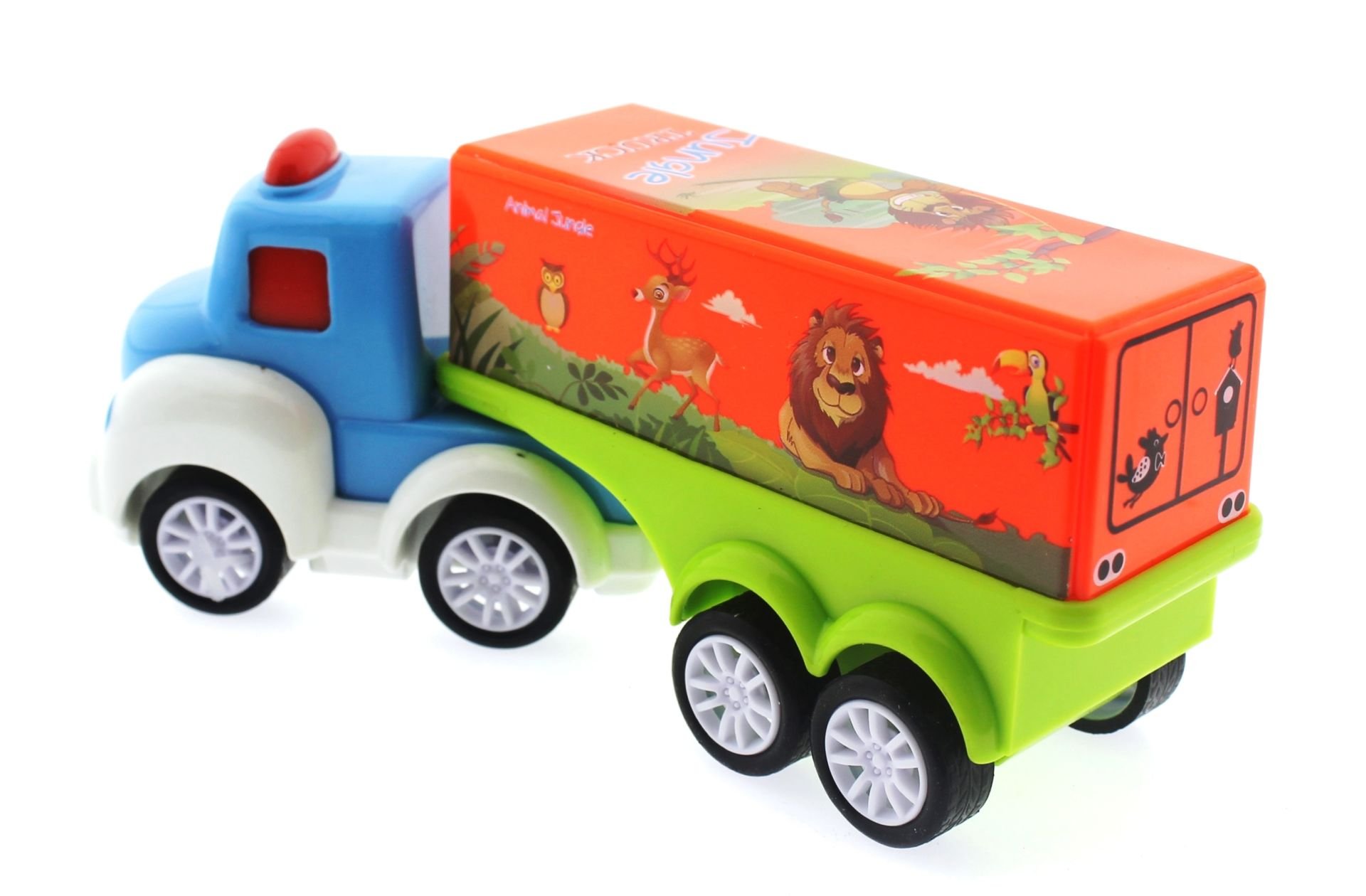 Çek Bırak Mini Sevimli Turuncu Tır Çek Bırak Mini Sevimli Turuncu Tır