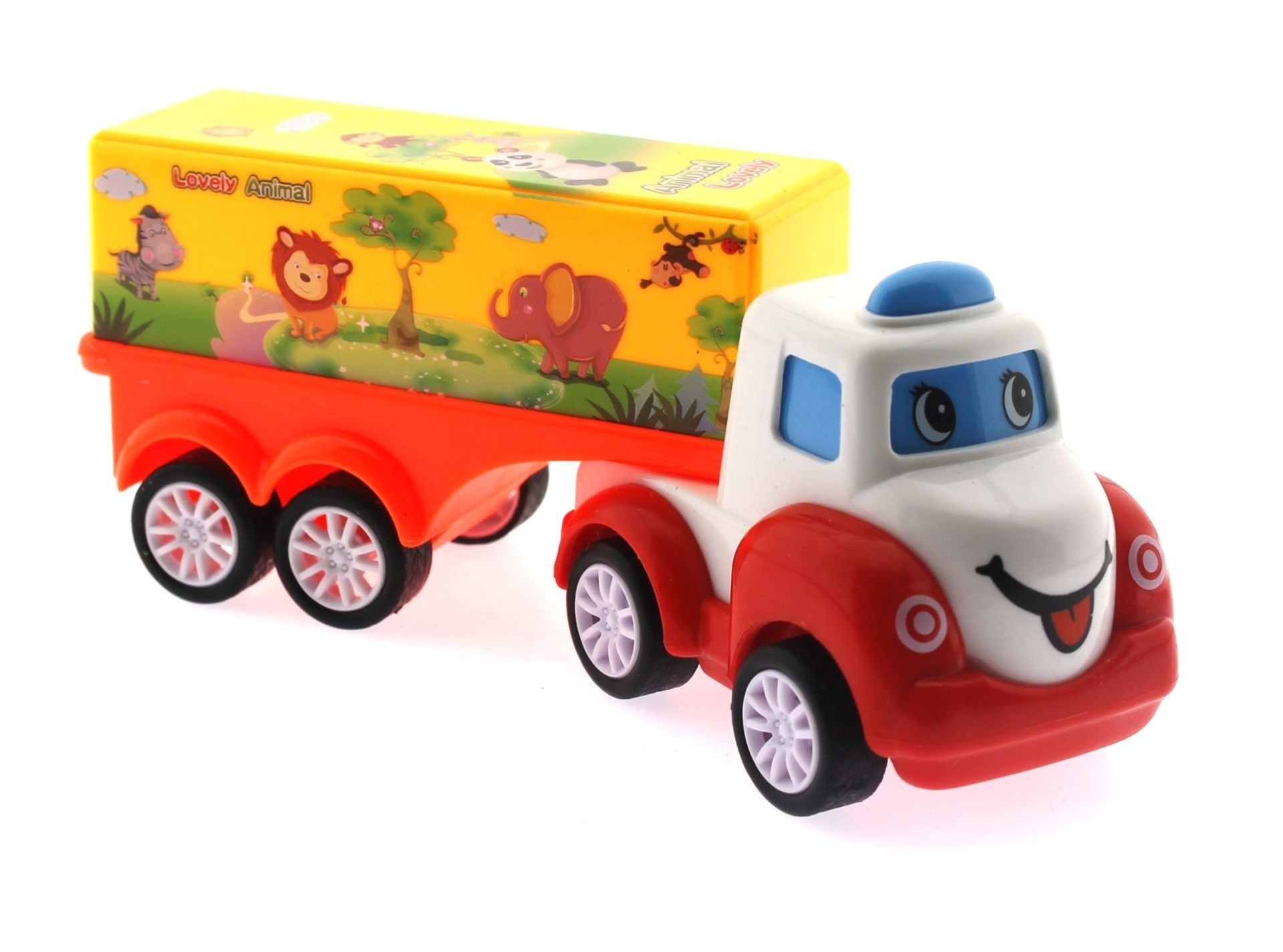 Çek Bırak Mini Sevimli Sarı Tır
