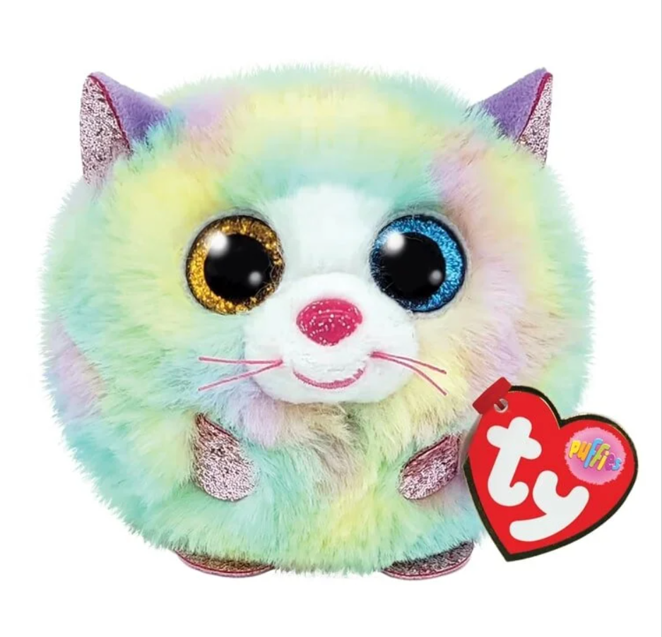 TY Beanie Balls Peluş Kedi Heather 7 cm
