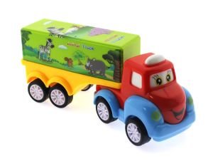 Çek Bırak Mini Sevimli Yeşil Tır