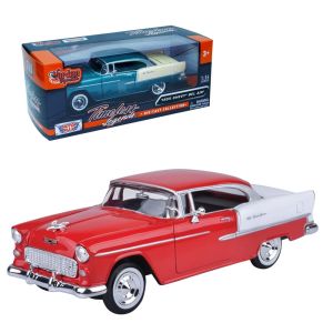 Chevy Bel Air 1955 Model Araba 1:24