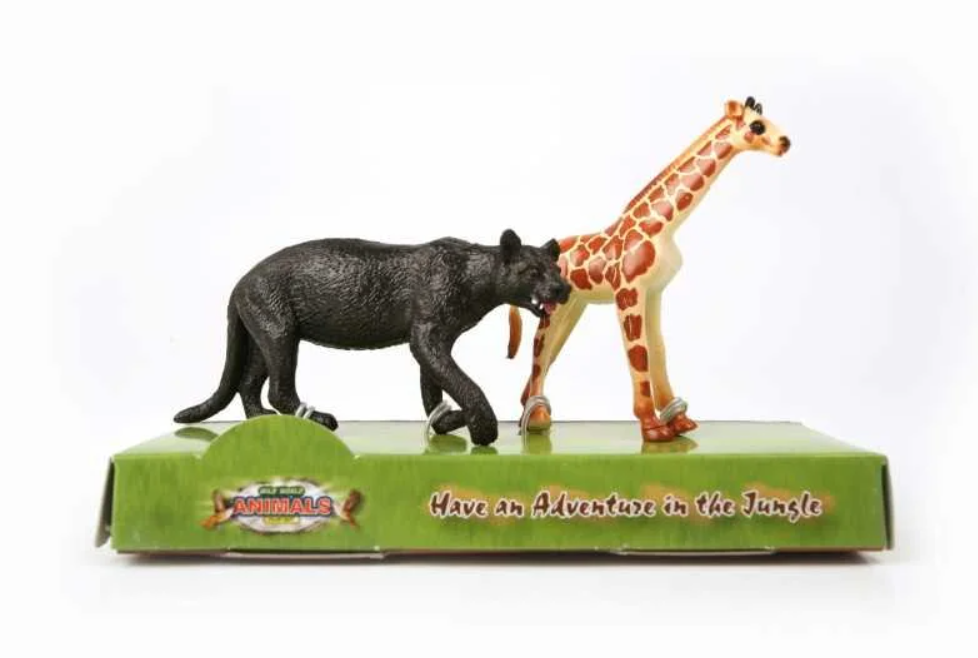 Panter ve Zürafa Model Hayvan