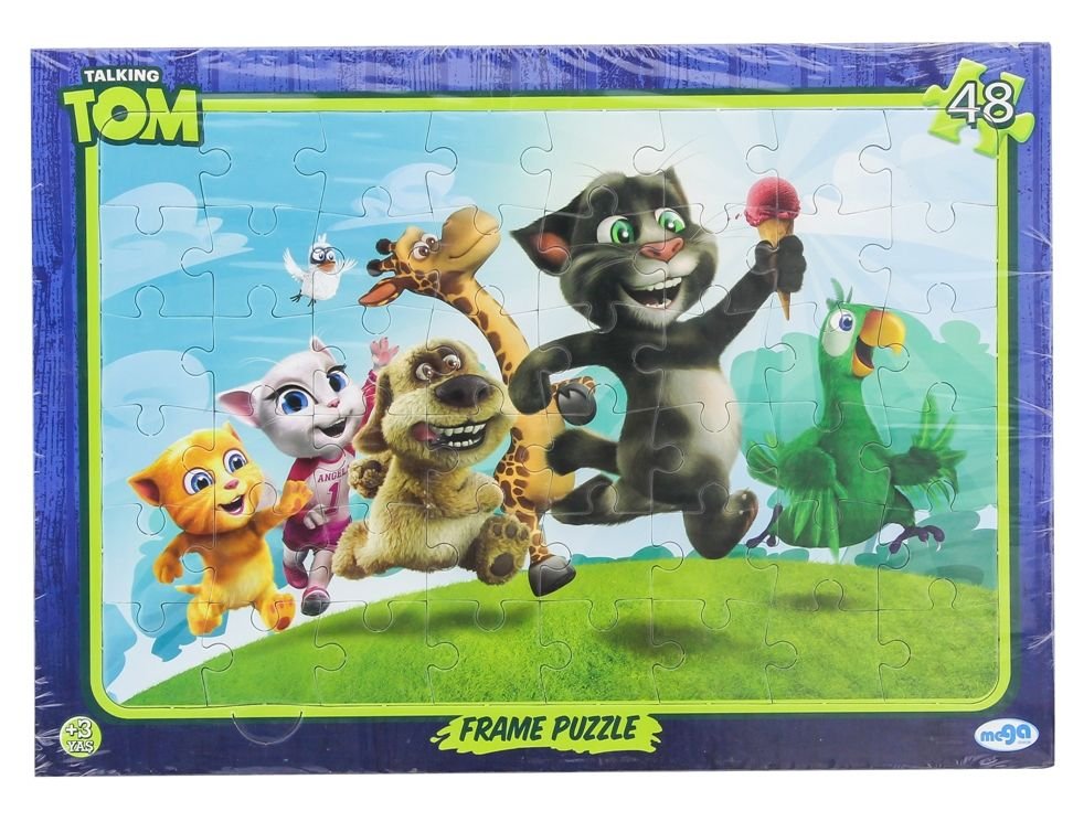 Konuşan Kedi Tom 48 Parça Puzzle