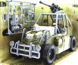 Combat Force Figür ve Askeri Buggy