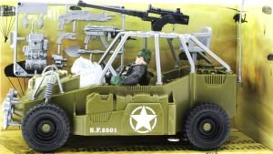 Combat Force Figür ve Askeri Buggy