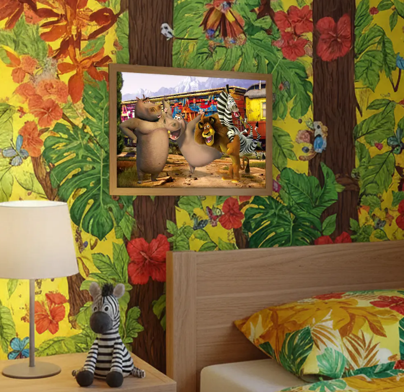 MG 709 MADAGASCAR PUZZLE 50 PRÇ.-KS