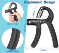 Sertlik Ayarlı El Yayı Ayarlanabilir Bilek Kas Güçlendirme Aleti 10-60 Kg