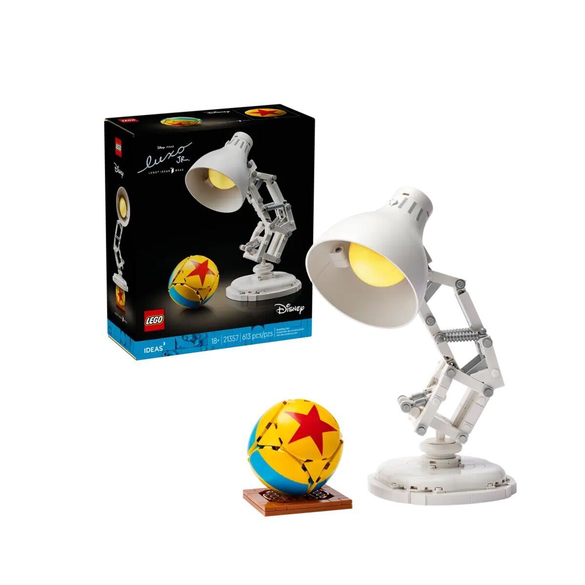 21357 Lego ideas Disney Pixar Luxo Jr. 613 parça +18 yaş