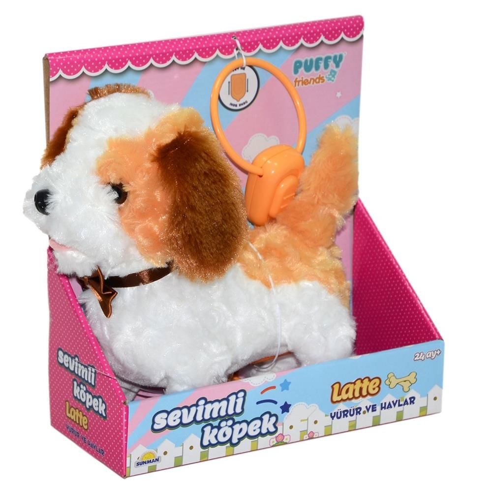 S00002860 Yürüyen Sevi̇mli̇ Sesli̇ Köpek K.rengi̇-Sun