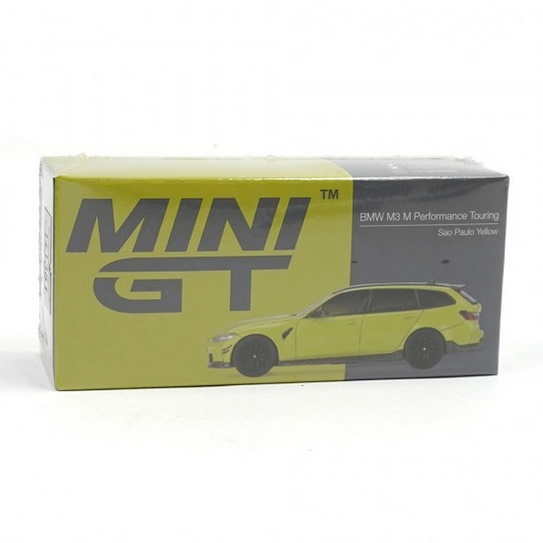 Mini GT 1/64 BMW M3 M Performance Touring Sao Paulo Yellow MGT01102
