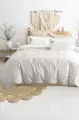 Şaheser Home Collection Nakışlı Çift Kişilik Nevresim Takımı Nova Bej