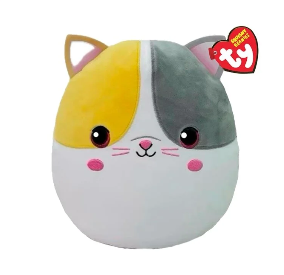TY Squishy Beannies Yastık Kedi Snuggles 20 cm