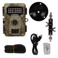 Powermaster RF06 20MP 24 Led PIR Sensörlü 2.0'' Renkli Lcd Ekran 128GB SD Kart Destekli Fotokapan Kamuflaj Kamera