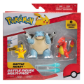 Pokemon Battle Aksiyon Figür ve Figür 3'lü Set