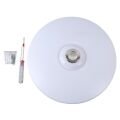 Powermaster PM-27331 Beyaz 34*9 Cm 24 Watt Bluetooth Hoparlörlü Tavan Aydınlatma (AL-BL301) Tornavida Hediyeli