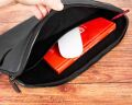 Awe 14 inç MacBook Ve Pc Uyumlu Deri Kılıf ERC1 Siyah