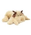 62523 PELUŞ 45CM YATAN TEMBEL KÖPEK -HLY