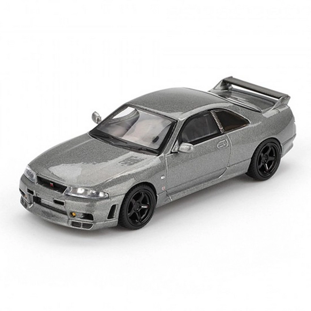 Mini GT 1/64 NISSAN Skyline GT-R Dark Metal Gray