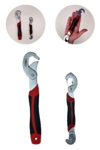 Çok Fonksiyonlu Ergonomik  Ayarlanabilir Büyük Küçük Akıllı Pense Anahtar 2li Set