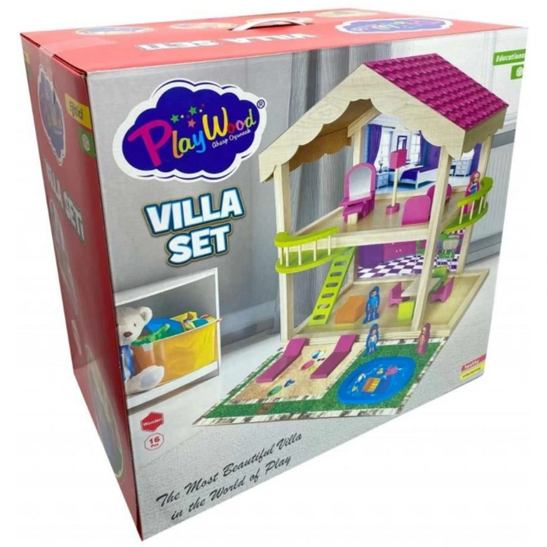 Kutuda Ahşap Villa Seti - ONY-414