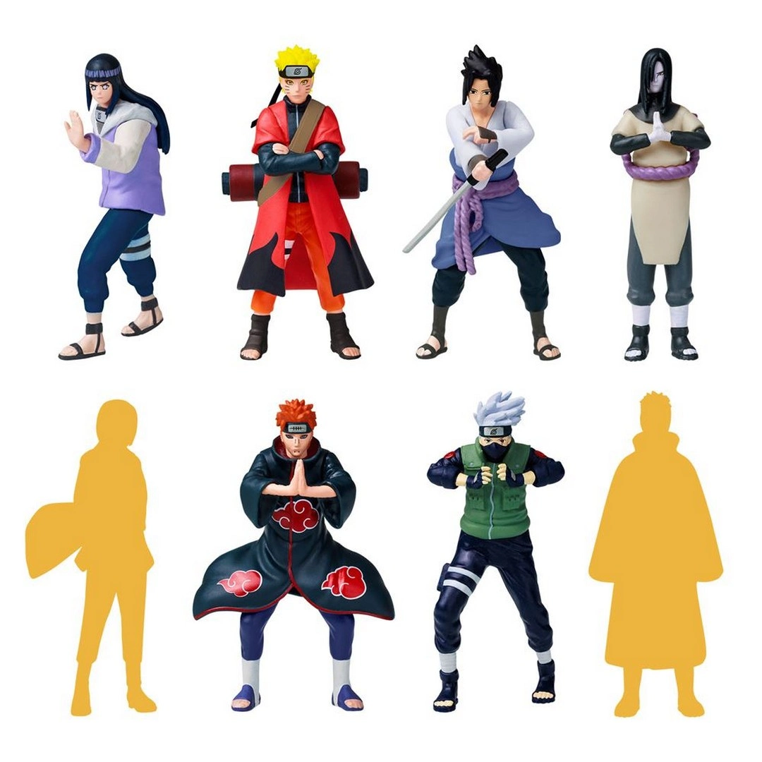 Naruto 8'li Koleksiyon Figür Seti Model 1