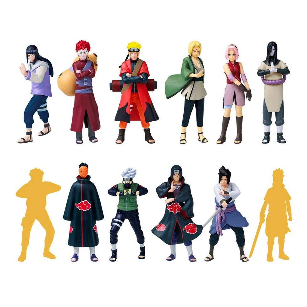 Naruto 12'li Koleksiyon Figür Seti